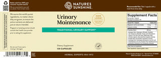 Urinary Maintenance (120 caps) <br>Promotes healthy urinary function