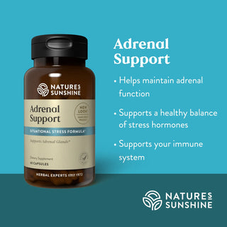 Adrenal Support (60 caps) <BR>Balance of stress hormones