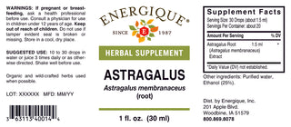 Astragalus 1 oz. from Energique® Has been used as an immune booster
