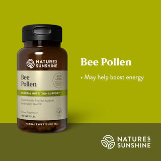 Bee Pollen <br>Provides a whole food energy boost