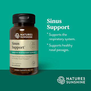 Sinus Support<br>Supports respiratory system & healthy nasal passages