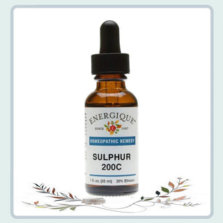 Sulphur 200 C - 1 oz. Temporarily relieve red, burning, itching skin.