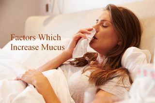 Most foods Americans eat cause mucus to thicken.