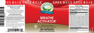 Breathe Activator TCM Conc. <br> Supports respiratory and lung health