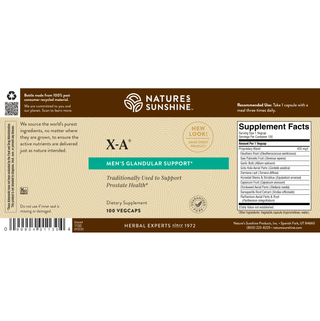 X-A (100 caps) <br>Aids in the production of male hormones.