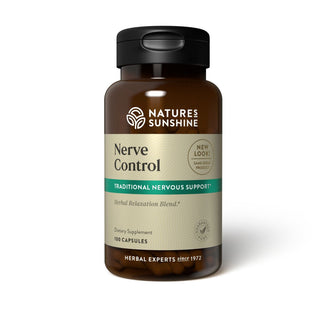 Nerve Control<br>Supports the nervous system,  relaxes muscle tension