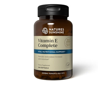 Vitamin E Complete w/Selenium  <br>(400 IU) - 200 softgel caps