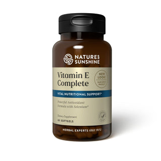 Vitamin E Complete w/Selenium <br> 60 softgel caps
