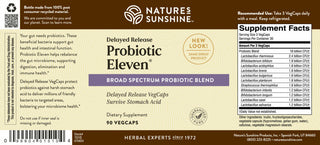 Probiotic Eleven<br>Support for microbiome and digestive regulation