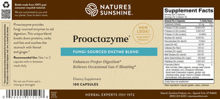 Proactazyme (100 caps)<br>Assist in the digestion of most food types
