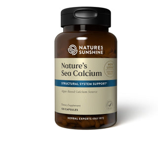 Nature's Sea Calcium<br>Supports structural and joint health
