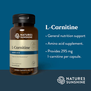 l-Carnitine (30 caps)  <br>Supports fatty acid metabolism
