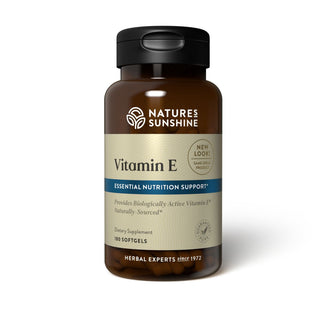 Vitamin E (100 IU) (180 softgel) <br> circulatory & glandular health
