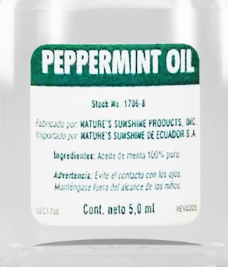 Peppermint Oil (0.17 fl. oz.)
