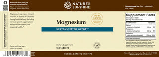 Magnesium (180 tabs)<br>Supports heart, brain, kidney function