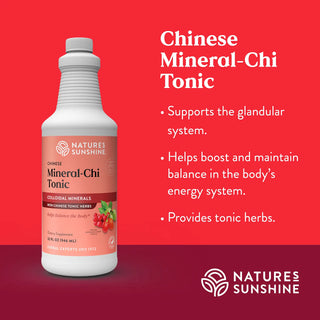Mineral-Chi Tonic<br>Boosts & maintains balance in body energy system