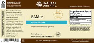 SAM-e<!same!><br>Premature aging, supports mood & emotional well-being