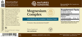 Magnesium Complex<br>Power for muscles, brains, bones, bowels plus