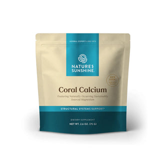 Coral Calcium <br>Benefits Your Bones and your pH with an alkalizing effect
