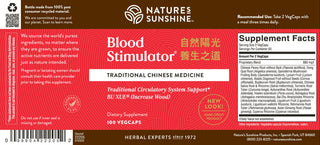 Blood Stimulator <br>Improves blood quality and circulation