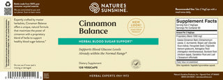 Cinnamon Balance <br> Healthy blood sugar metabolism