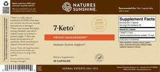 7-Keto<!7keto!--><br> Stimulates thyroid & immunity.