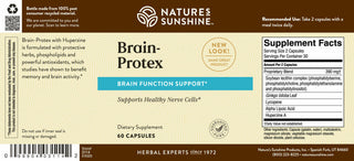 Brain Protex w/Huperzine A (60 caps) <BR> Protects proper brain function