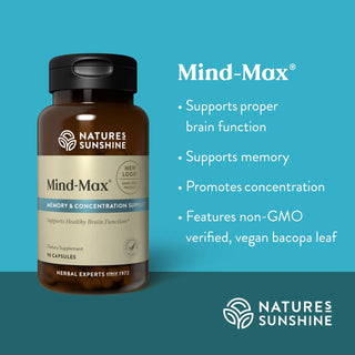 Mind-Max [90 caps] <br>Brain function, memory, concentration
