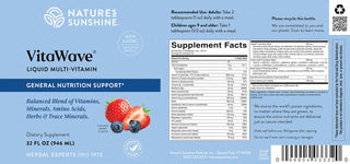 VitaWave Liquid Vitamins & Minerals<br>Delivery of robust nutrition