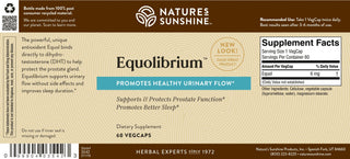 Equolibrium <br>Healthy prostate function and urinary flow