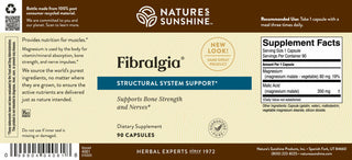 Fibralgia<br> Muscle relaxation, bone strength, nerve support.