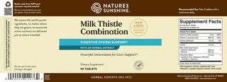 Milk Thistle Combination<br>Powerful antioxidants for liver support