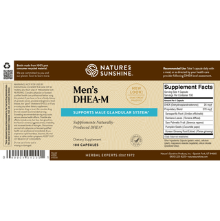 DHEA-M (Men)<!dheam!> <br>Helps maintain youthful activity and health