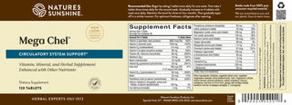 Mega-Chel <br>A powerful circulatory-system supplement