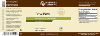 Paw Paw (180 caps) <br>To support the body’s overall health.