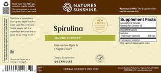 Spirulina (100 caps) <br> Complete protein to fuel your body