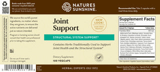 Joint Support<br> Used to help the body maintain joint tissue