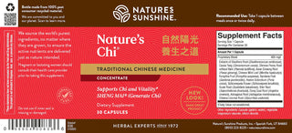 Nature's Chi TCM Conc.<br>Metabolism, circulation & energy
