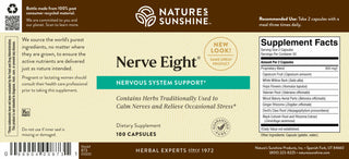 Nerve Eight <br>Calming nerves and supporting restful sleep.