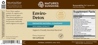 Enviro-Detox<br>Supports the body’s natural cleansing functions