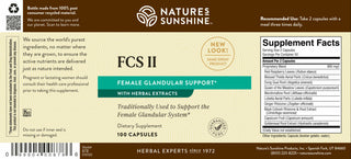 FCS II w/Lobelia<!fcsII!> <br>Supports for female reproductive system.