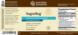 SugarReg (60 caps)<br>Efficient cellular glucose metabolism