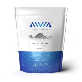 Aivia Whey Protein Chocolate<br> Body strength & lean muscle mass

