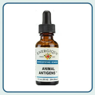 Animal Antigens 1 oz. from Energique® Relief of allergies due to animals.
