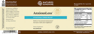 Anxiousless (90 caps)<br>Confidence, security, positive mood, less fatigue