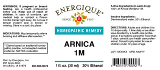 Arnica 1m  1 oz. from Energique® Bruising & stiffness after exertion.
