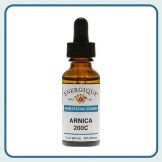 Arnica 200C - 1oz. from Energique® Bruising, stiffness after exertion.

