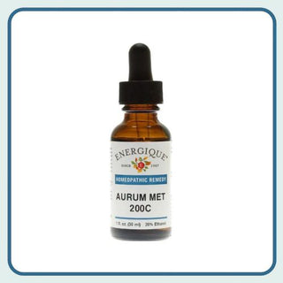 Aurum Met 200C - 1 oz. - Temporarily relieves lower abdominal pain as if during menses.
