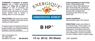 B HP  2 oz. from Energique® Swelling, inflammation of lymph nodes
