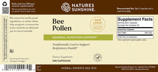 Bee Pollen <br>Provides a whole food energy boost